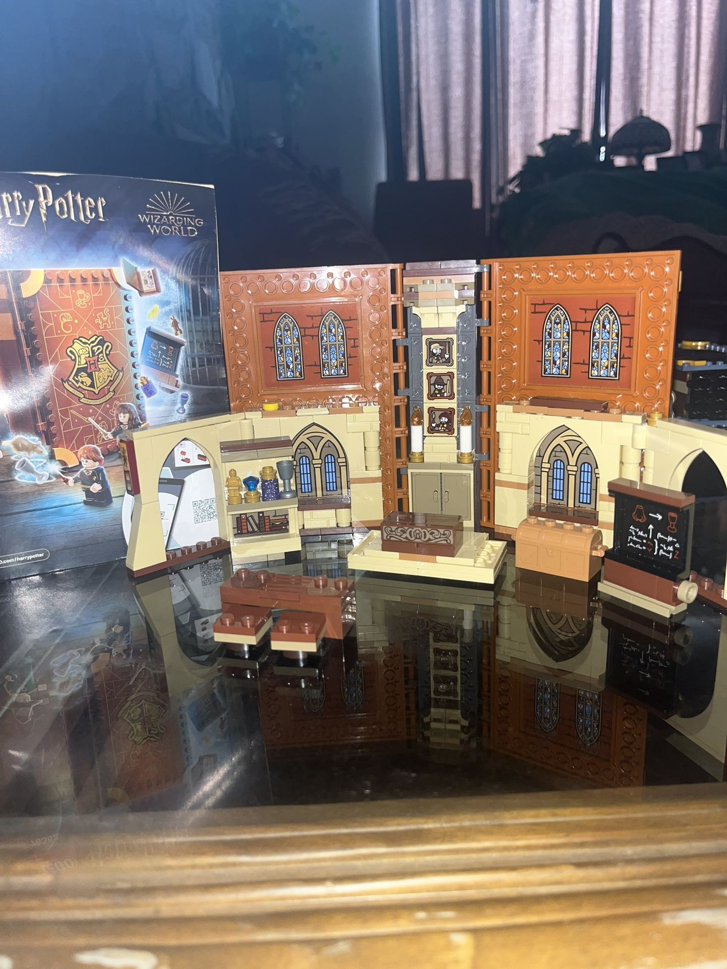 Harry Potter lego transfiguration book