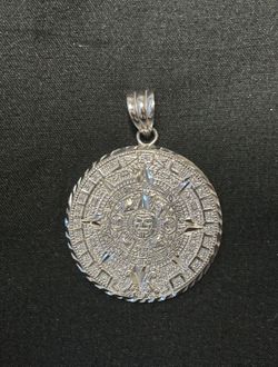 Aztec Calendar Pendant