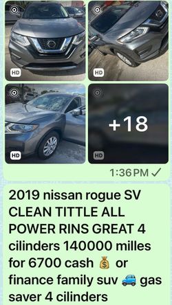 2019 Nissan Rogué SV
