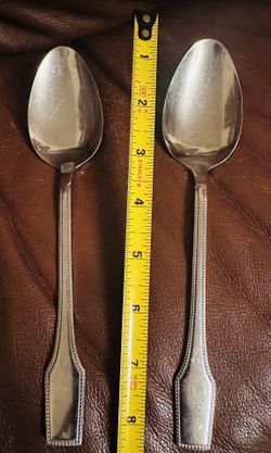 Set of 2 WALCO Stainless Korea Spoons