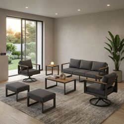 Modern Outdoor Patio Furniture Set, We finance & Deliver, $54 down