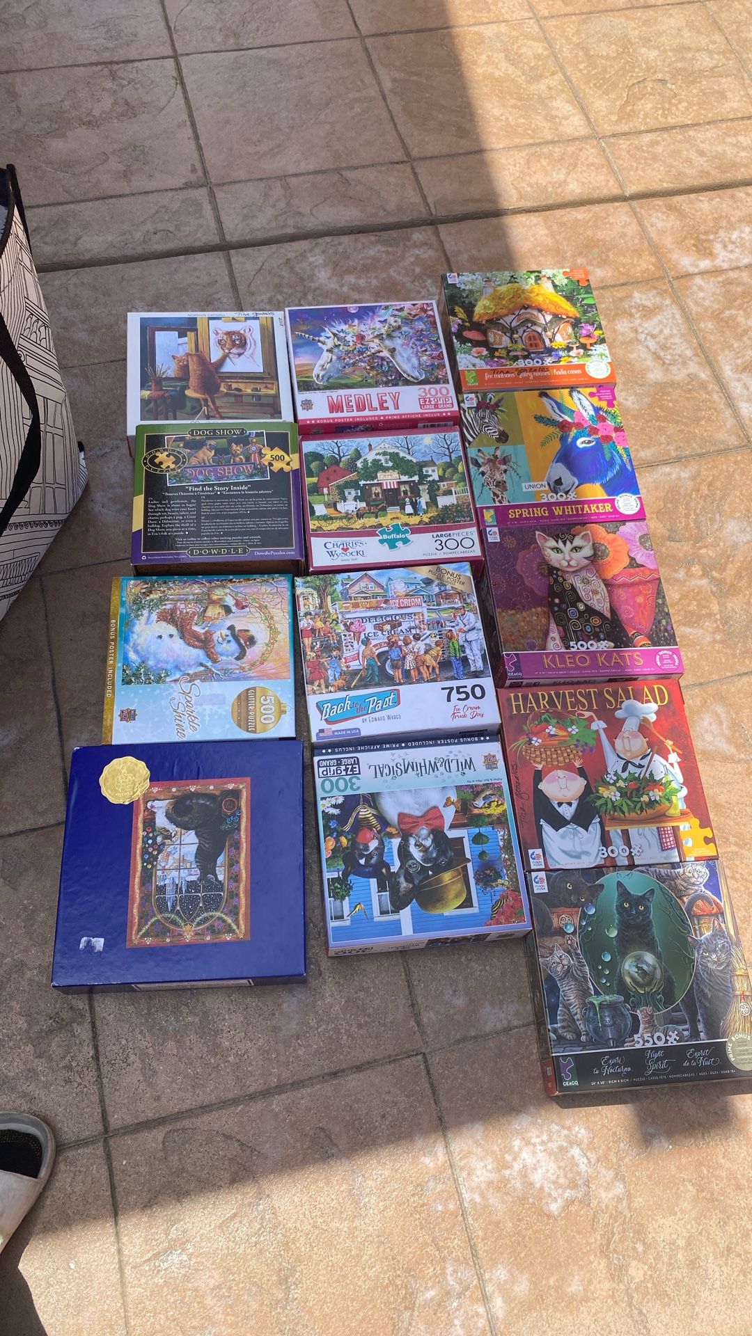 Collection Of Jigsaw Puzzles All Complete Set