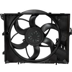 munirater Engine Radiator Condenser Cooling Fan Replacement for 328i 2007-2013 Replacement for 330i