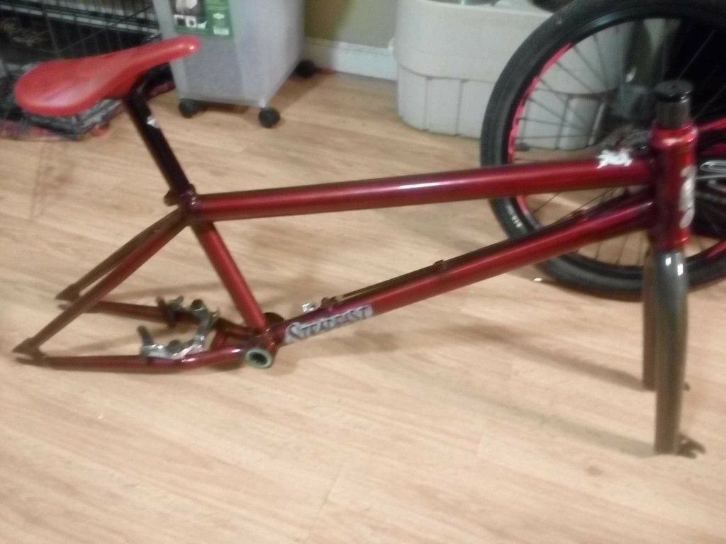 FBM Steadfast BMX frame and fork