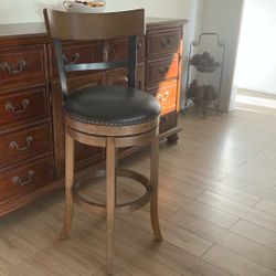 Bard Stools, Browns, 16”x23”x43” 