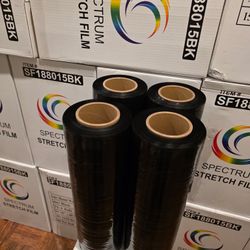 Black Shrink Wrap Plastic Wrap Delivery Available 