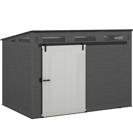 Suncast Modernist Barn Door Shed 10'x7'
