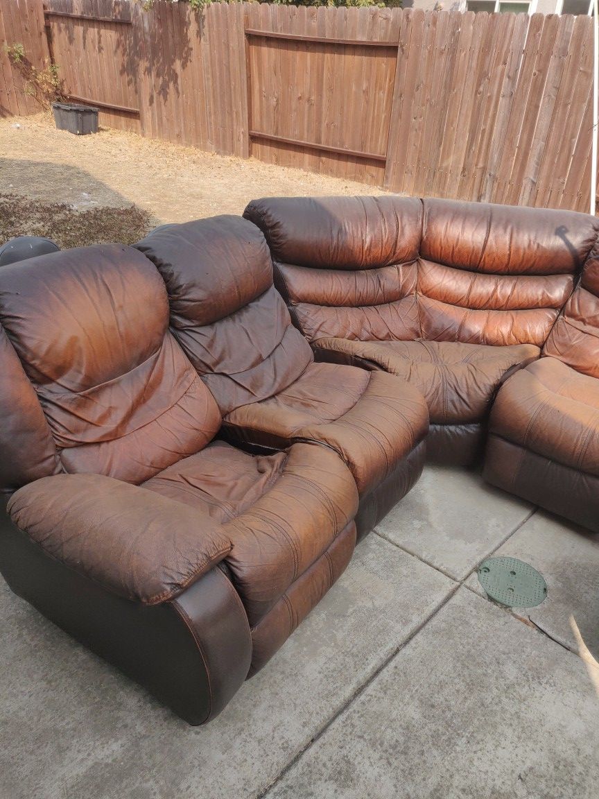 Free sectional couch sofa