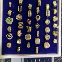 14K GOLD MEN RINGS