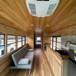 Bus Converted Into a Tiny Home RV