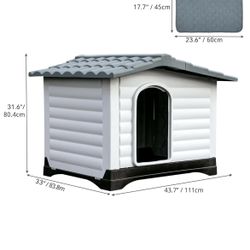 XXL Outdoor Weatherproof Dog House/kennel