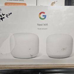 Nest WiFi Router And Point 