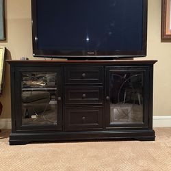 wooden tv shelf