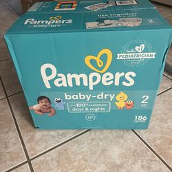 Brand New Size 2 Pampers Diapers 