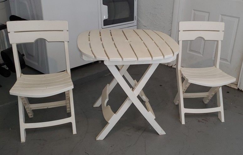 Folding Patio Set