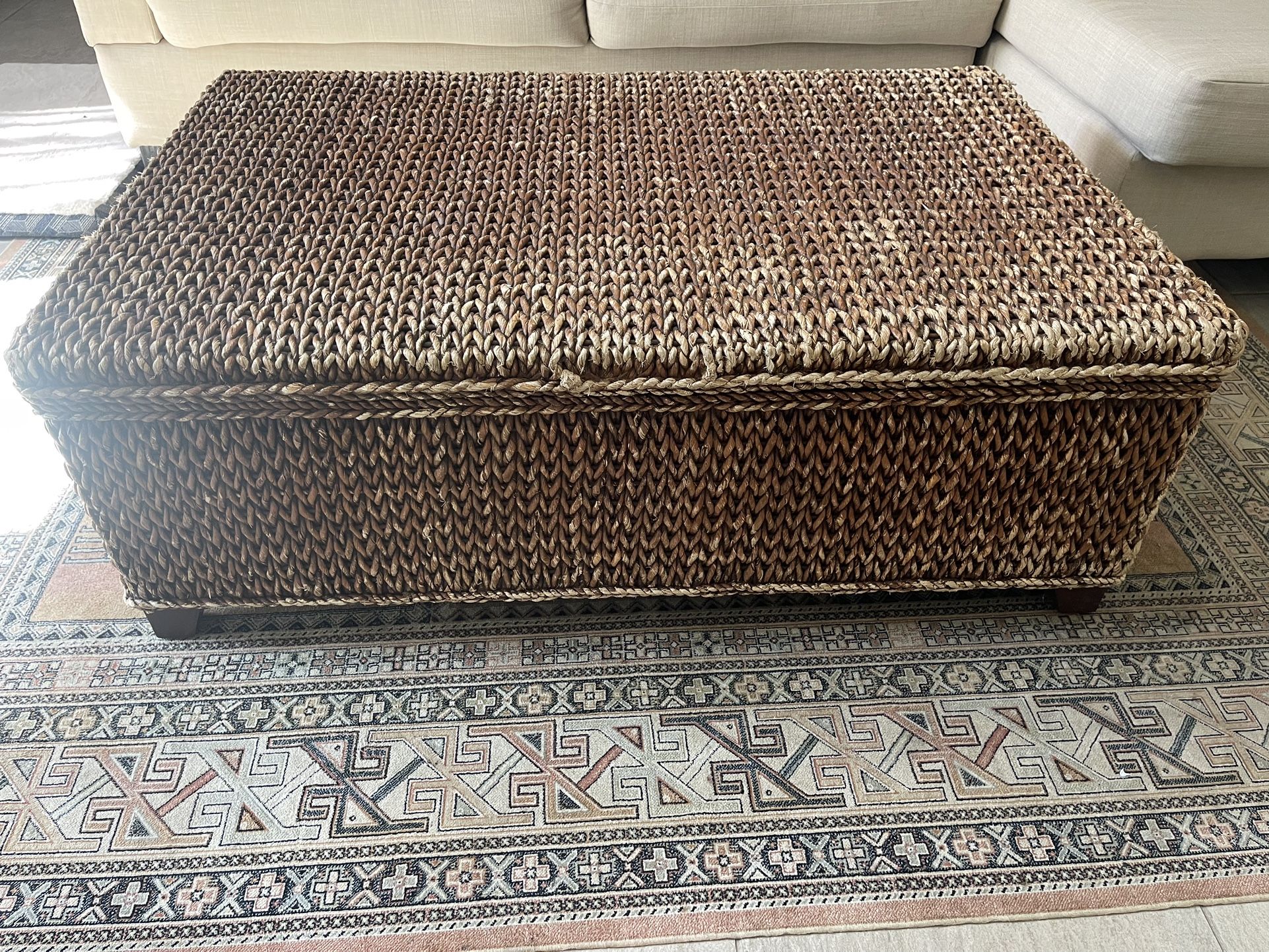 Seagrass Coffee Table / Chest