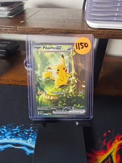 Pikachu ex Pokémon Card 276/217 Secret Rare