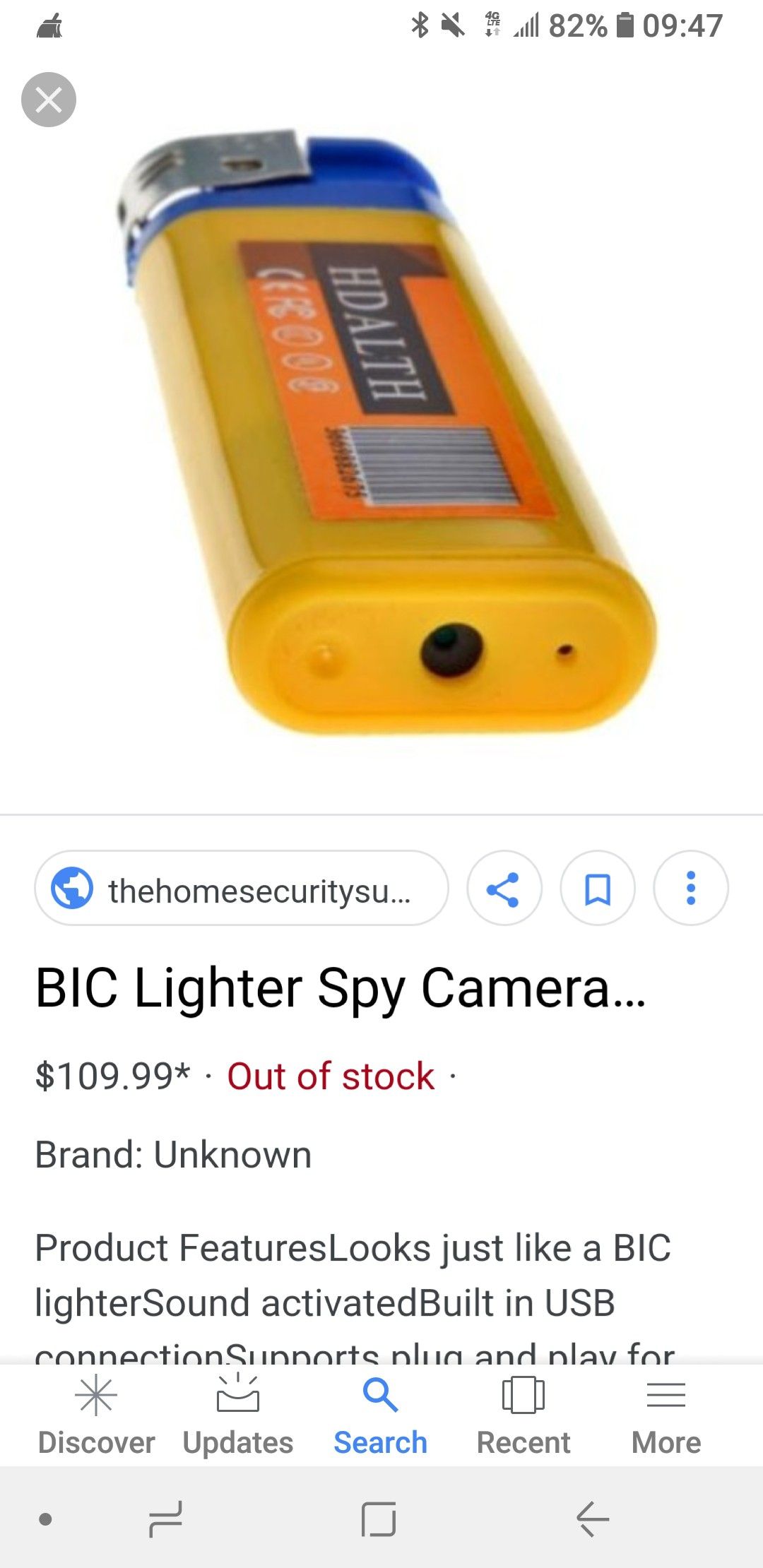 Spy cam 1080p hd