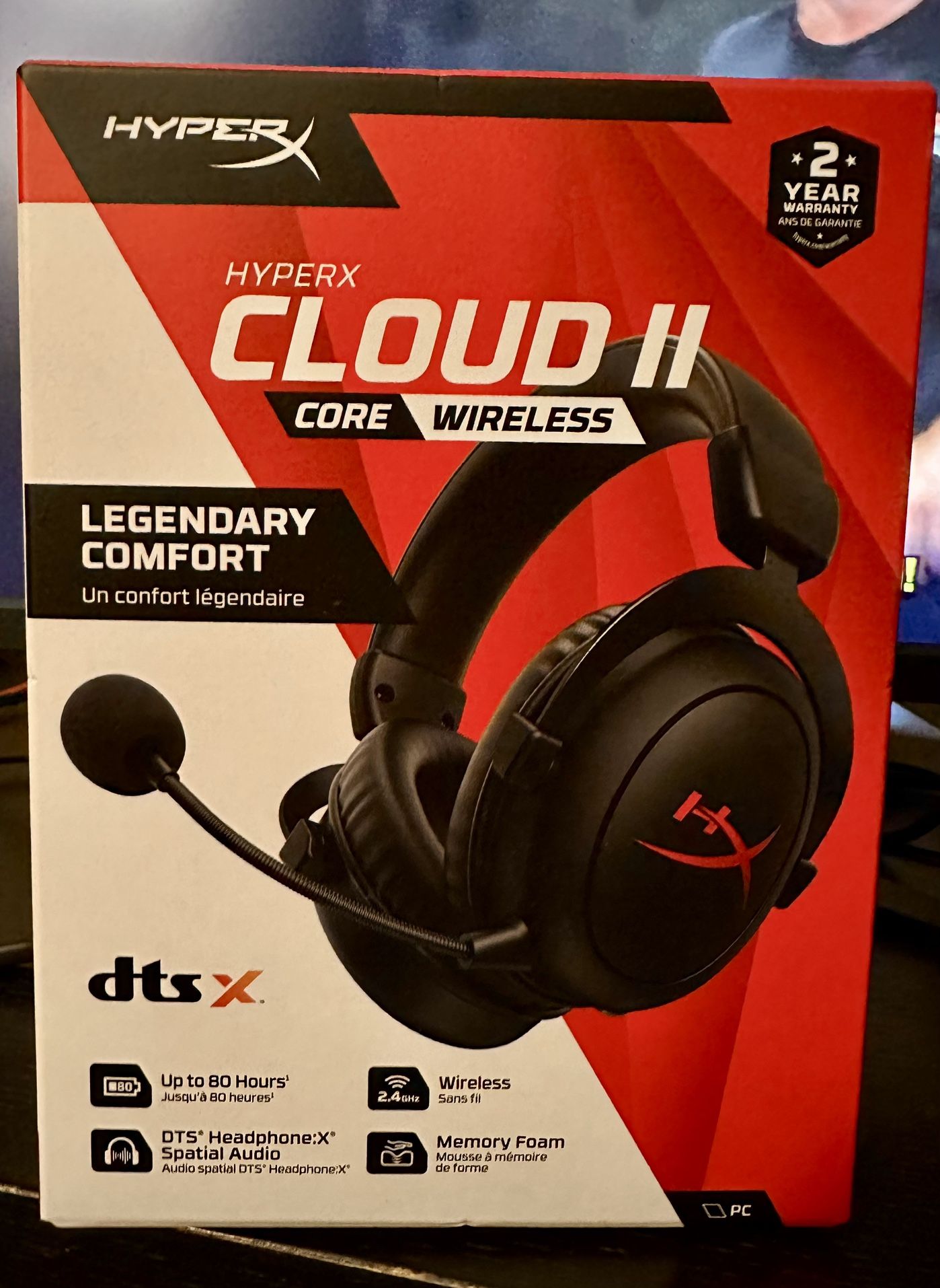 New Hyper X Cloud 2 Core Wireless Headset