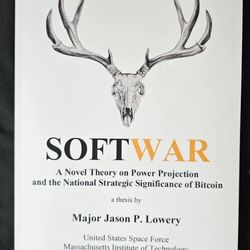 Softwar Book By Major Jason P. Lowery: Out Of Print