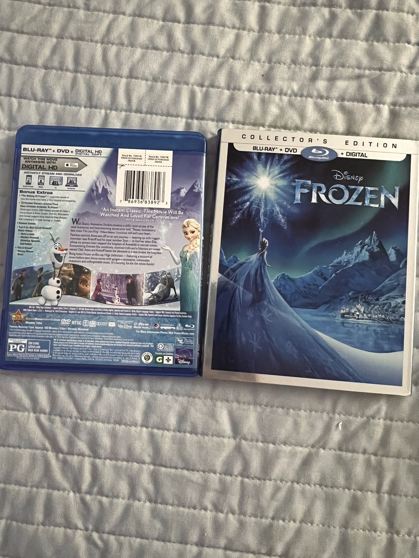 Disney’s Frozen Blu-ray