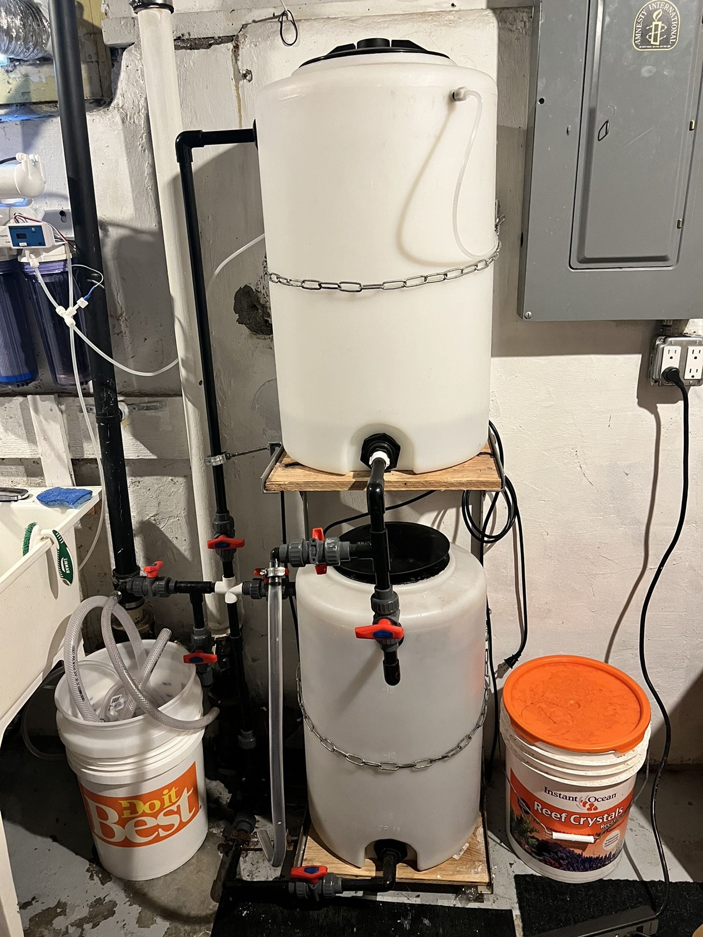 Saltwater Reef Mixing Station