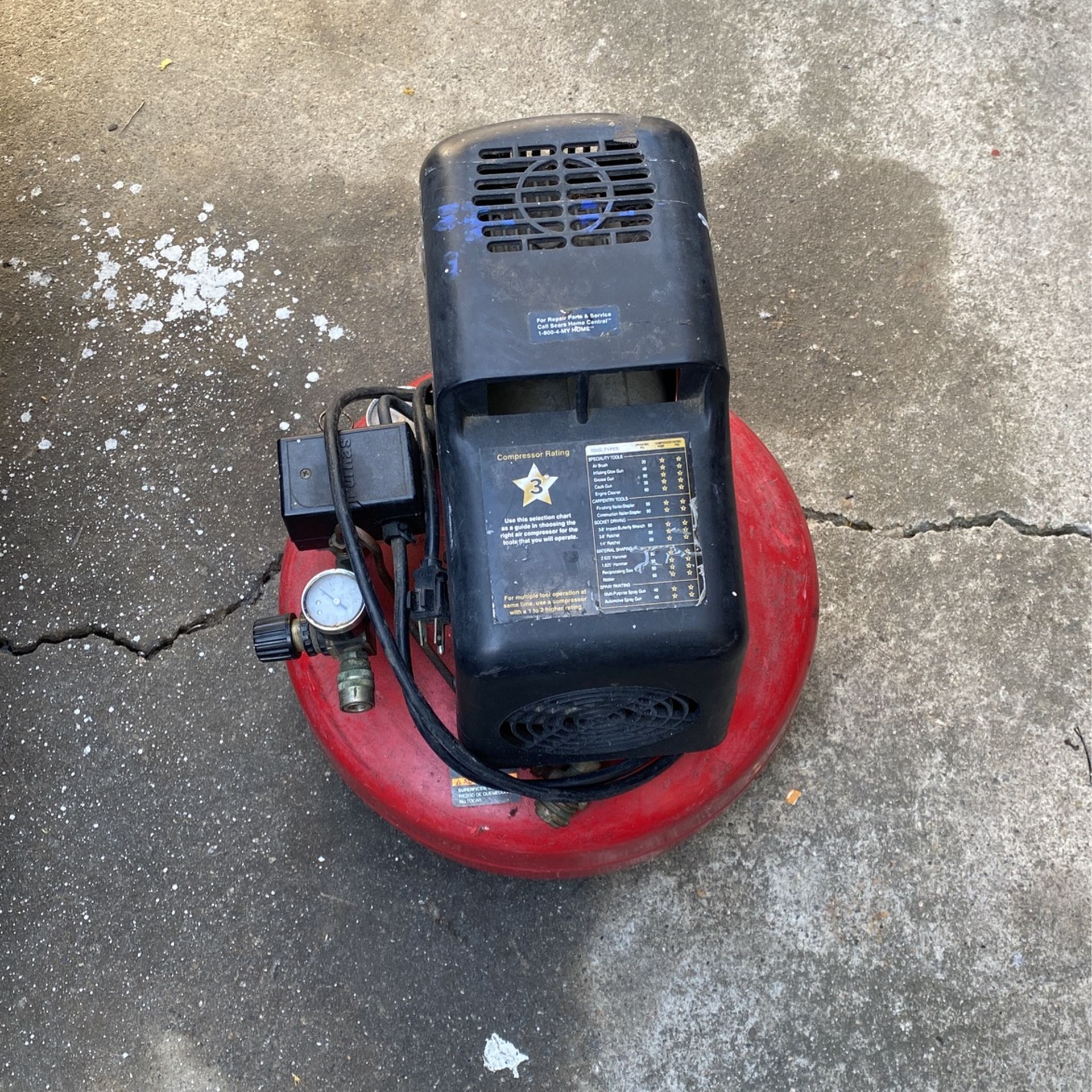 6 Gal Air Compressor For Sale