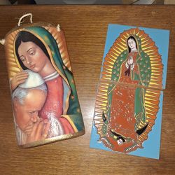 Custom hand painted and hand made tiles