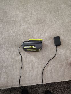 The Home Depot
https://offerup.com/redirect/?o=aHR0cHM6Ly93d3cuaG9tZWRlcG90LmNvbQ==
RYOBI 40V Lithium-Ion 4.0 Ah Battery and fast charger