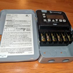 Intermatic ET1725C Electronic 2 Circuit Pool Pump Timer Switch