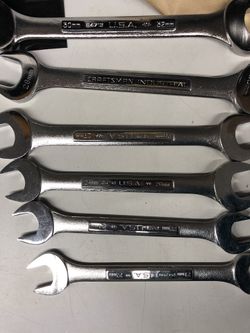 RARE CRAFTSMAN INDUSTRIAL USA MADE WRENCHES AND IMPACT SOCKETS