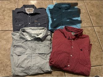 Men X-Large shirts