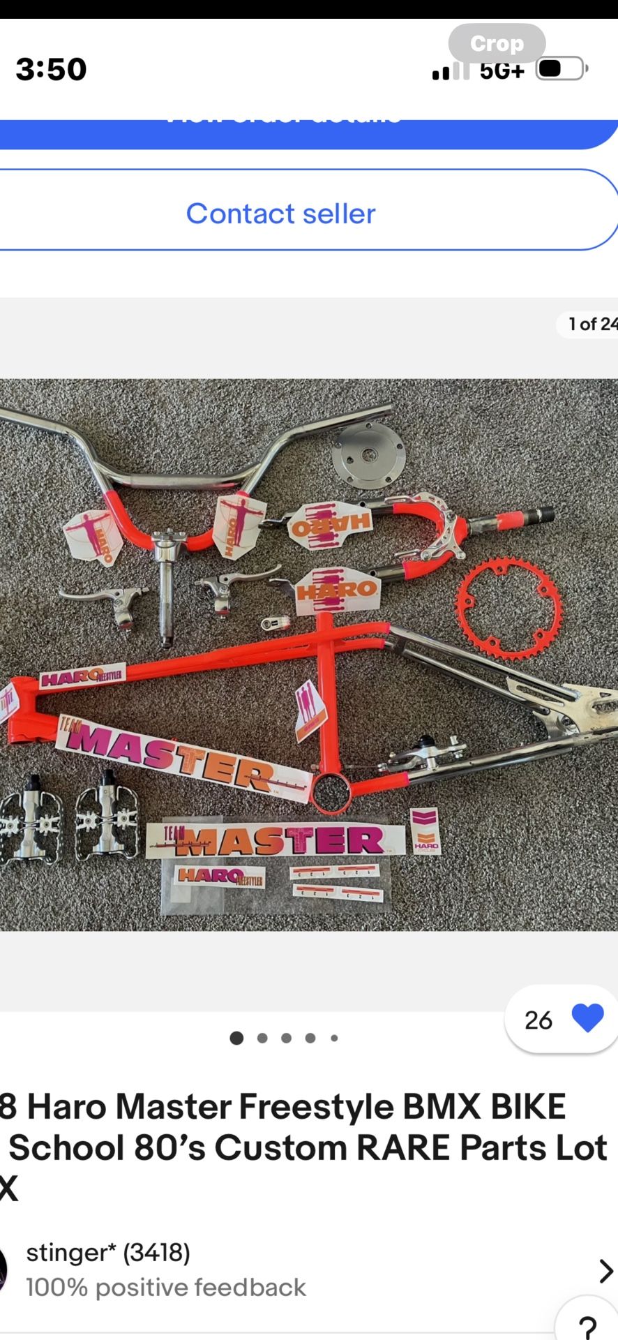 1988 Haro Master Freestyle Bmx