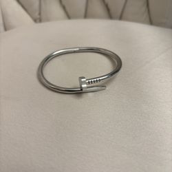 Clip On Bracalete Silver