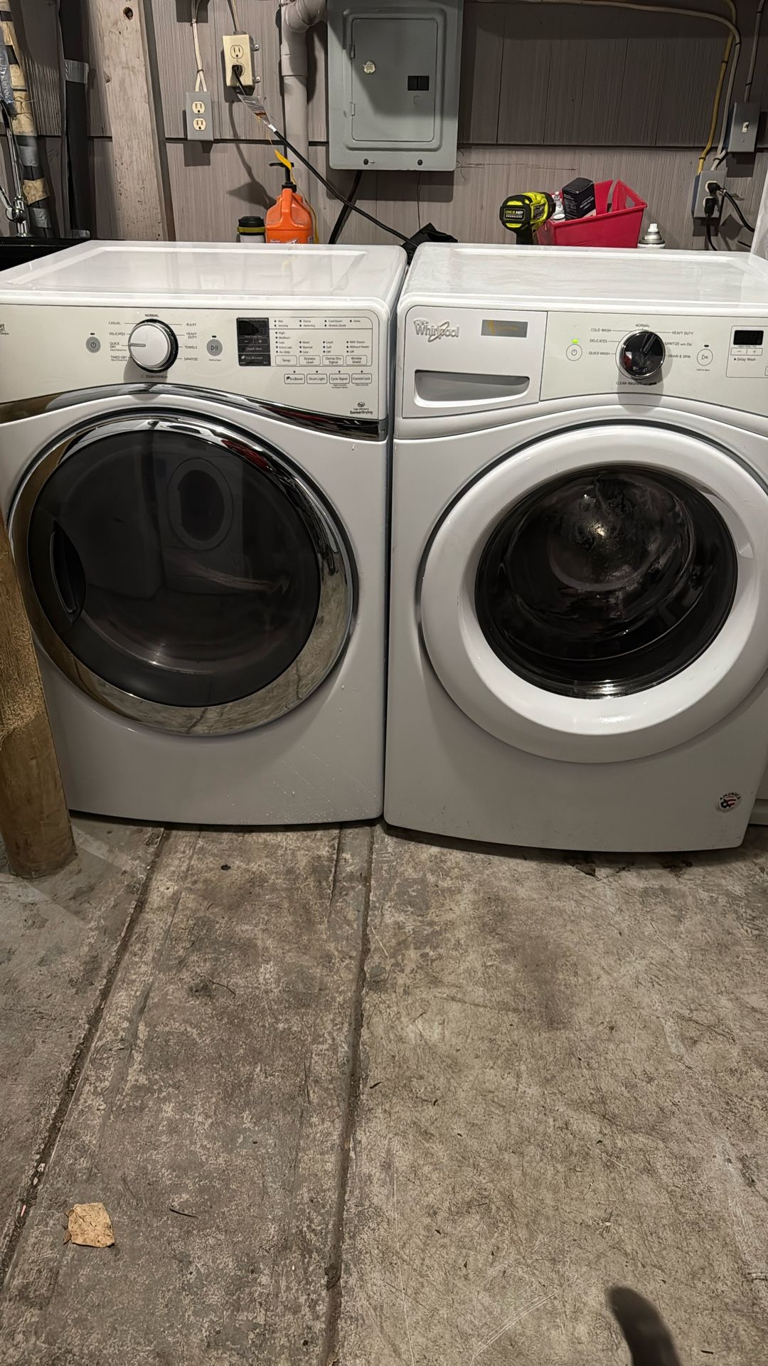 Washer And Dryer Whirlpool