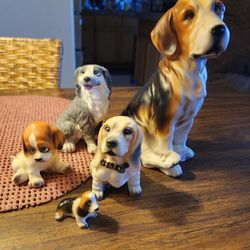 🌿🐶5 Asst Vintage Dogs 🐶🌿