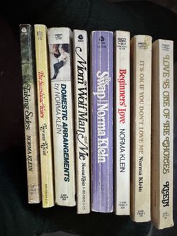 Norma Klein Vintage Book Collection