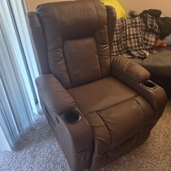 Comfy Recliner with  / Brown