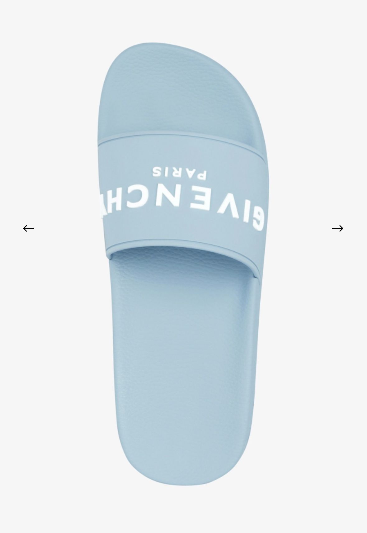 Givenchy Flat sandals in rubber 