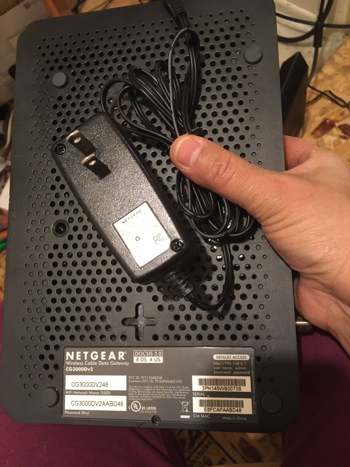 Netgear dual modem/router