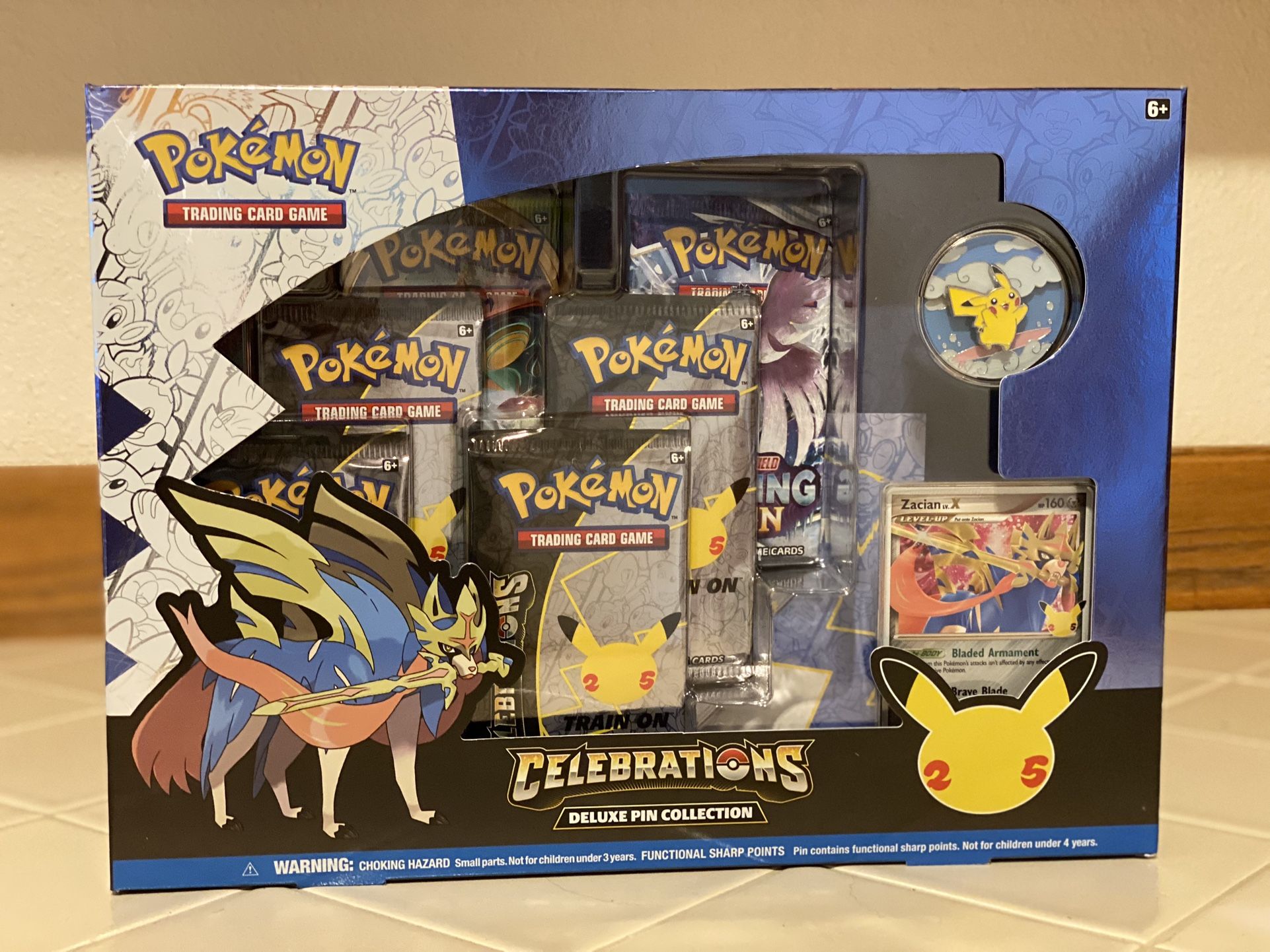 Pokémon Trading Cards Celebrations Deluxe Pin Collection  