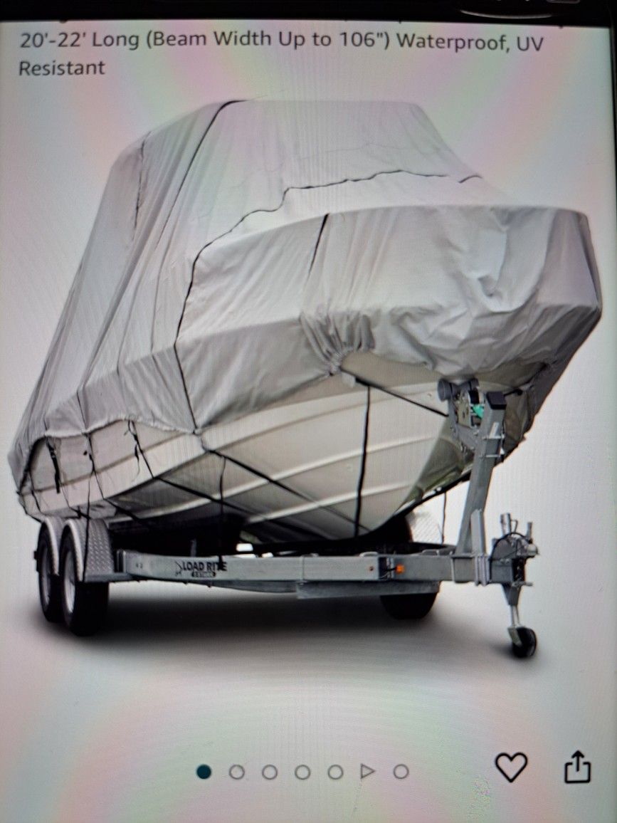 Boat Cover Light Gray