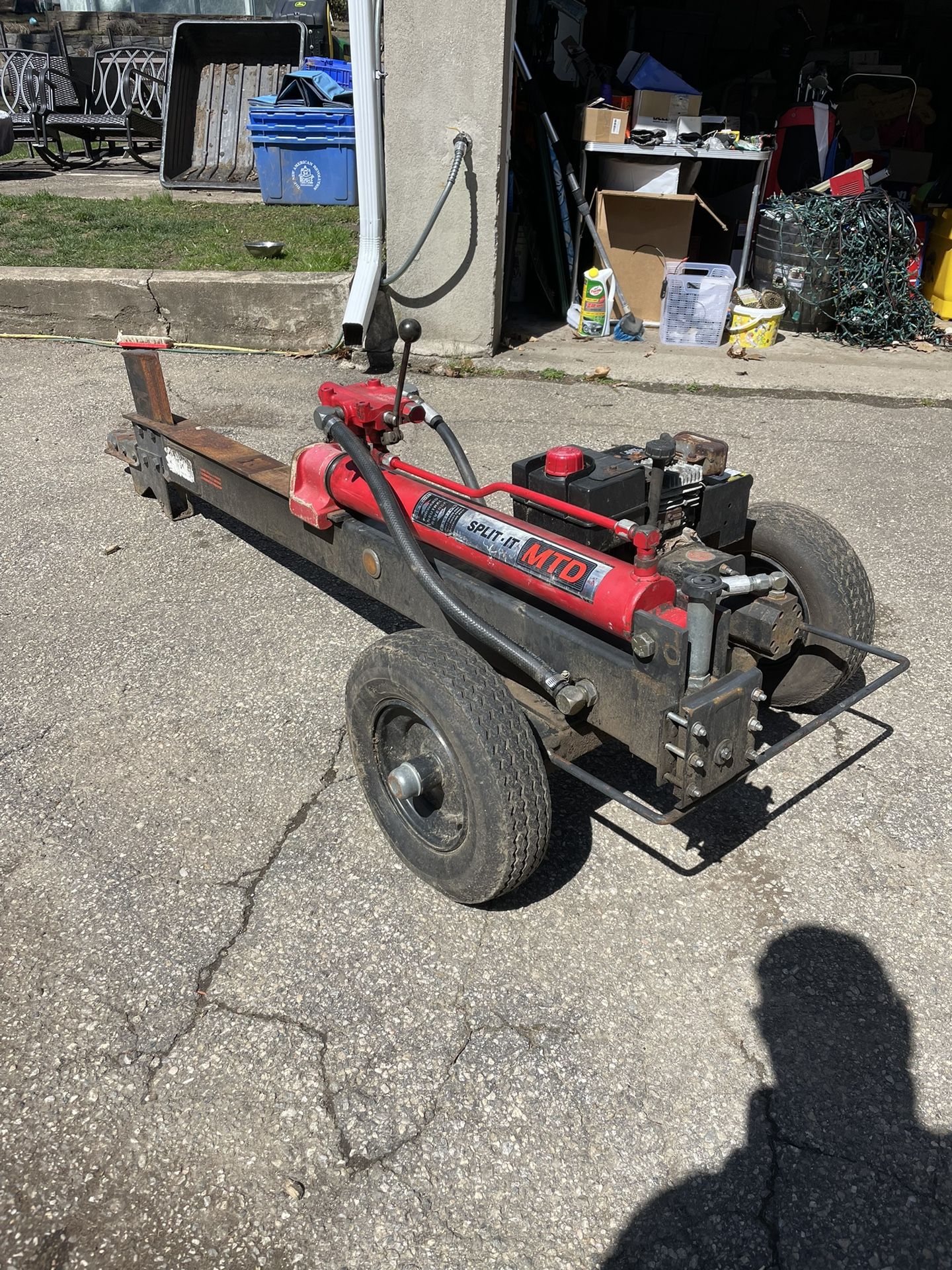 Mtd sale log splitter