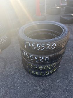 Tire Bridgestone 175/55/20. 155/60/20