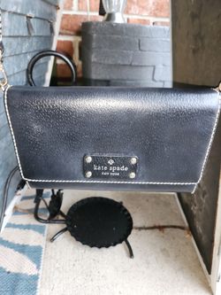 LEATHER CROSSBODY BAG BY KATE SPADE