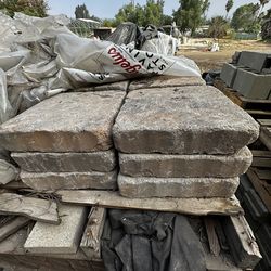 rustic stepping stones