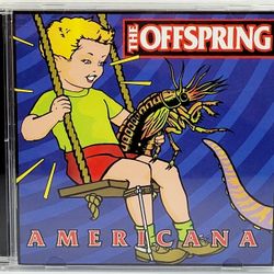 Vintage 1998 The Offspring- Americana (CD, 1998) 5th Studio Album Punk Rock Band. Disc Scratches. See Pics. The image displays the album cover for Ame