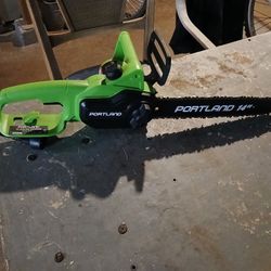 Portland 14" Electric Chain Saw