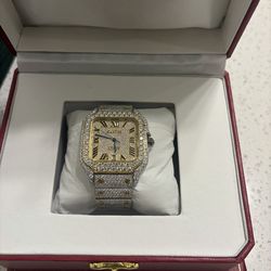 Moissanite watch