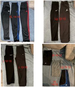 Boys joggers and shorts - Jordan, Nike, Adidas, Champion and Converse-Sz M, L and XL